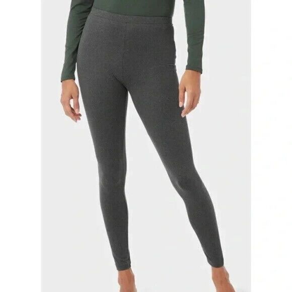 32 Degrees Women’s Lightweight Baselayer Leggings HT Charcoal Gray XS New - Picture 1 of 3